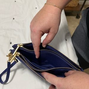 Dagne Dover foldable wristlet